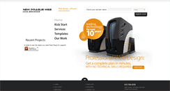 Desktop Screenshot of newpragueweb.com